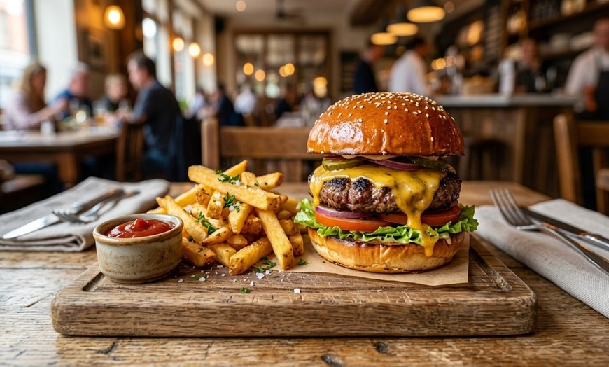 Image 2: Up to 35% Off on Burger Restaurant at Bonehead Burger Co Old Town