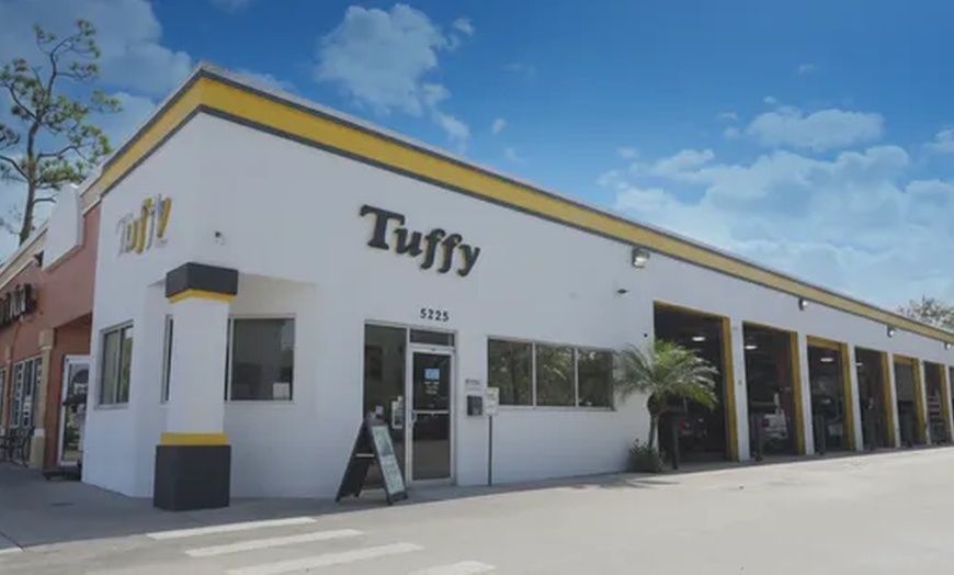 Image 2: Full Synthetic Oil Change with Free Battery Test at Tuffy Tire & Auto