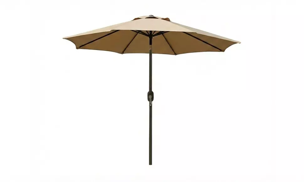 Ombrellone da esterno con manovella e inclinazione regolabile