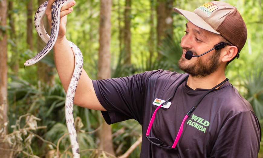Image 11: Wild Florida Gator Park Admission with Options for Lunch Air Boat Ride