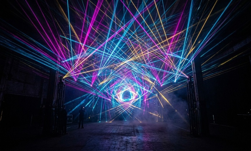 Image 2: Step Into a World of Brilliance with BEYOND Laser Light Show!