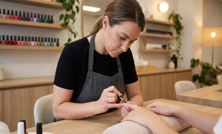 Image 4: Up to 37% Off on Salon-Shellac/No-Chip Mani-Pedi at Viva nails