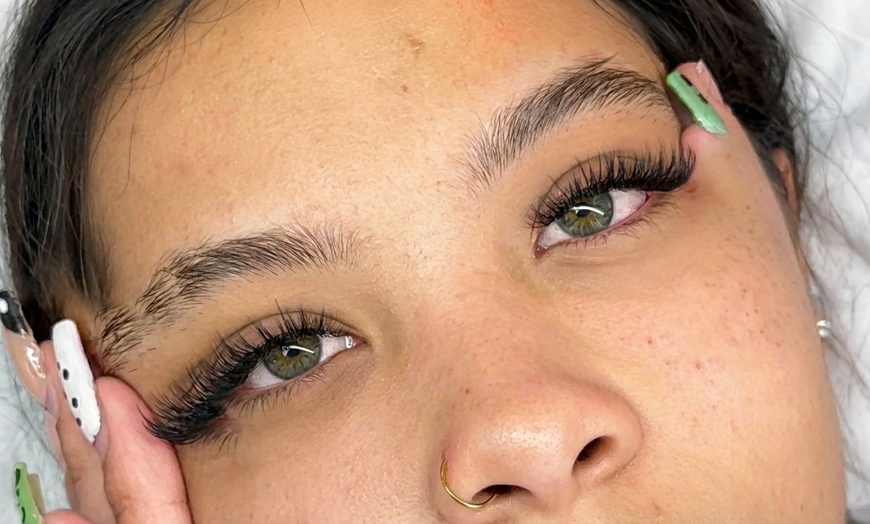 Image 5: Get a Full Set of Lash Extensions with Optional Eyebrow Shaping
