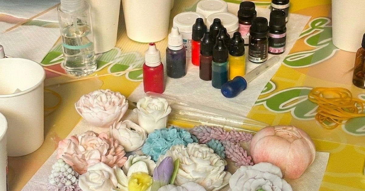 Taller de flores de jabón de 2 horas en Girona