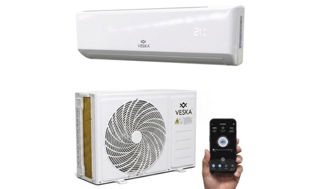 Split-airconditioner met inverter-technologie van het merk Veska, Gold
