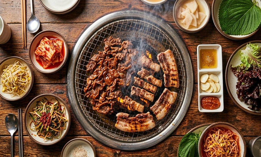 Image 2: All You Can Eat Sushi & Korean BBQ - Choose Option A or B!