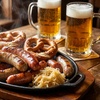 Image 6: Experience Red Lion Tavern with Two Beers, Sausage Platter, or Ceramic Oktoberfest Beer Steins for up to 43% off
