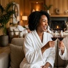 Image 5: Get 60 Mins Swedish Couple's Massage with Hot Stones, Facial & Wine