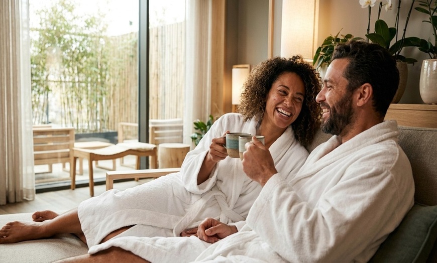 Image 6: Share Relaxation: 60 or 90-Minute Couples Massage with Hot Stones