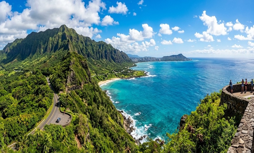 Image 6: Explore Oahu: Full-Day Tour with Snorkeling for Up to Five People!