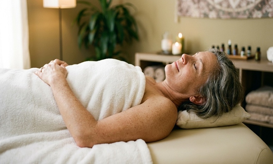Image 6: 60-Minute Lymphatic Drainage Compression Massage Session