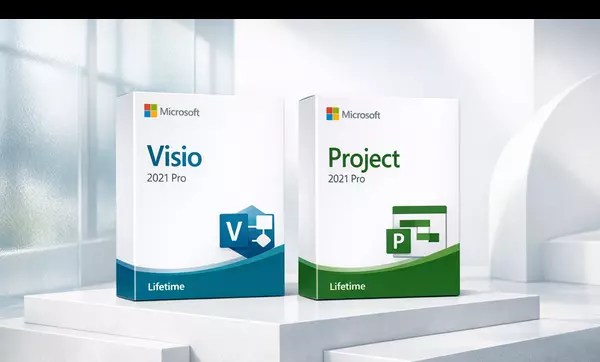 Microsoft Visio or Project 2021 Professional for Windows - From