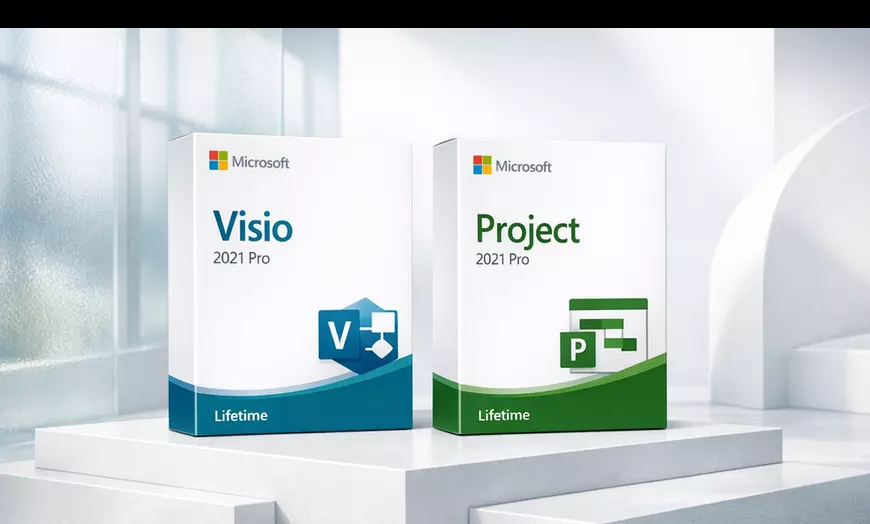 Microsoft Visio or Project 2021 Professional for Windows - From