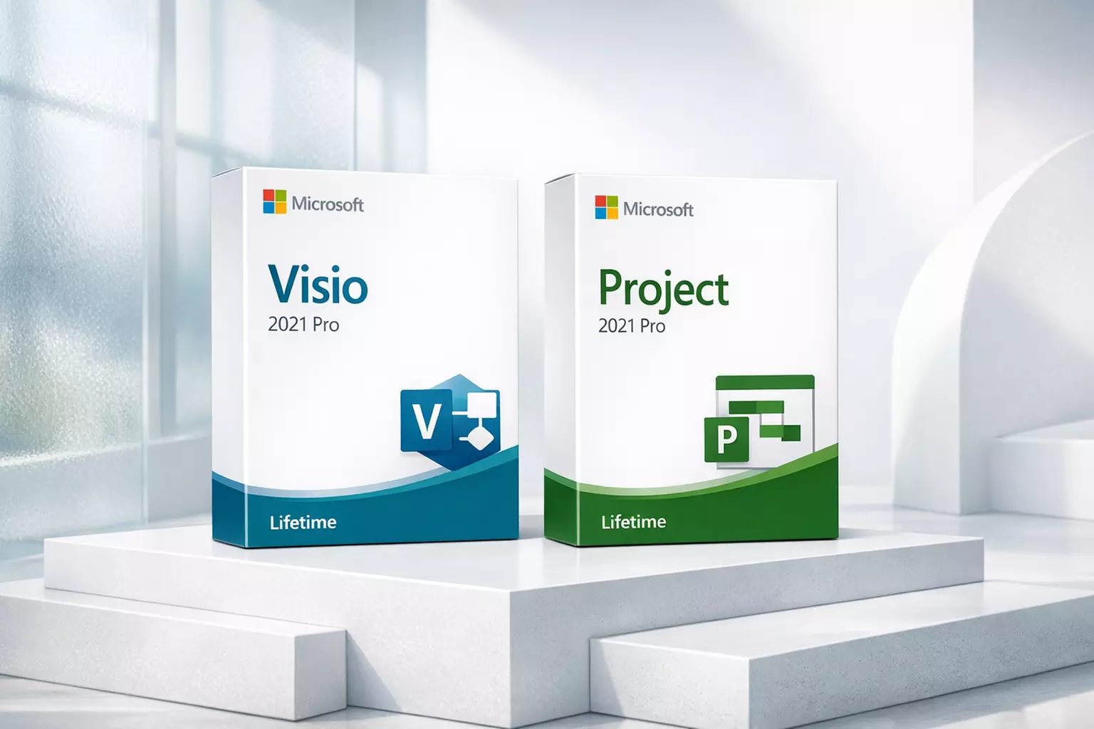 Microsoft Visio or Project 2021 Professional for Windows - From $19 ...