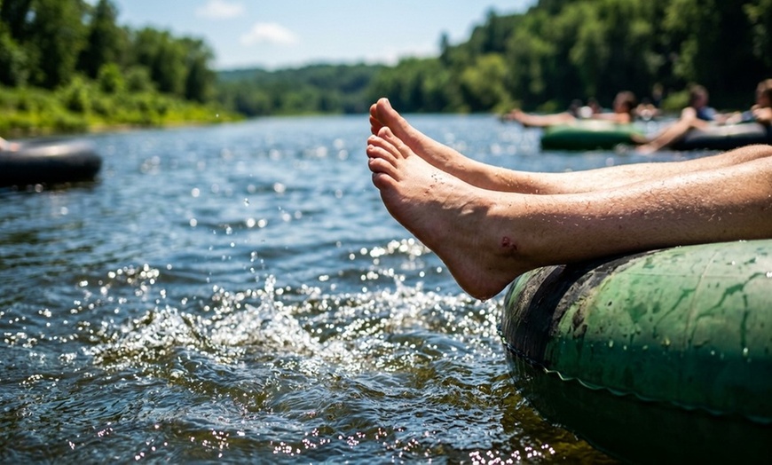 Image 7: Enjoy Lazy River Tubing on the Scenic Shenandoah