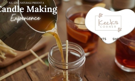 Candle Making Experience For One Person - N E Love Naturals Llc