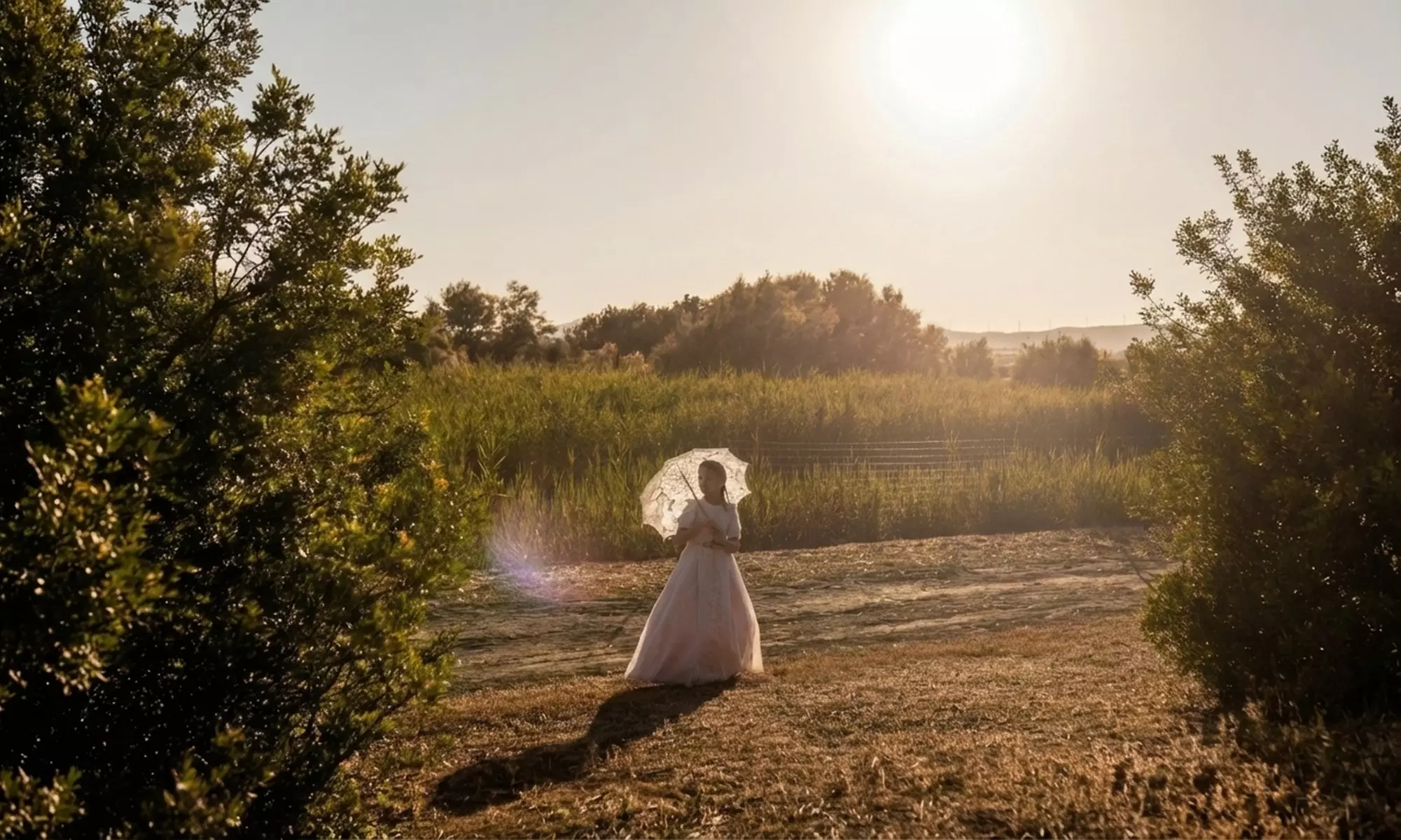 Sesión fotográfica de comunión en exterior con entrega digital