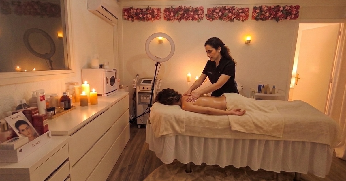 Masaje relajante con aromaterapia Vagheggi en Girona