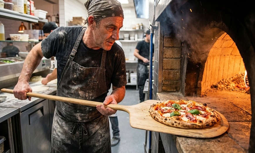 Image 6: Double Pizza Delight with Shareable & Fire Roasting Wings
