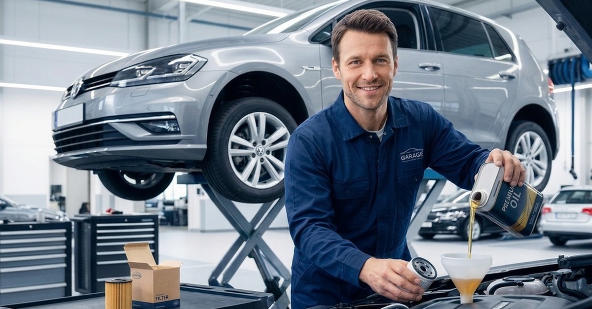 Servicio de cambio de aceite 5W30, filtro y revisión pre-ITV para coche en Madrid