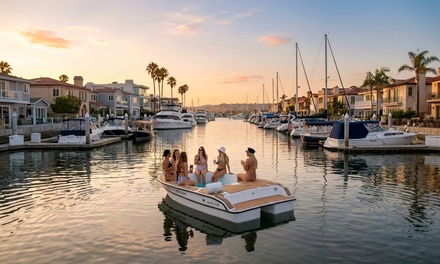Hot Tub Boat rental for up to 6 people for 2 hours - Newport Hot Tub Boats