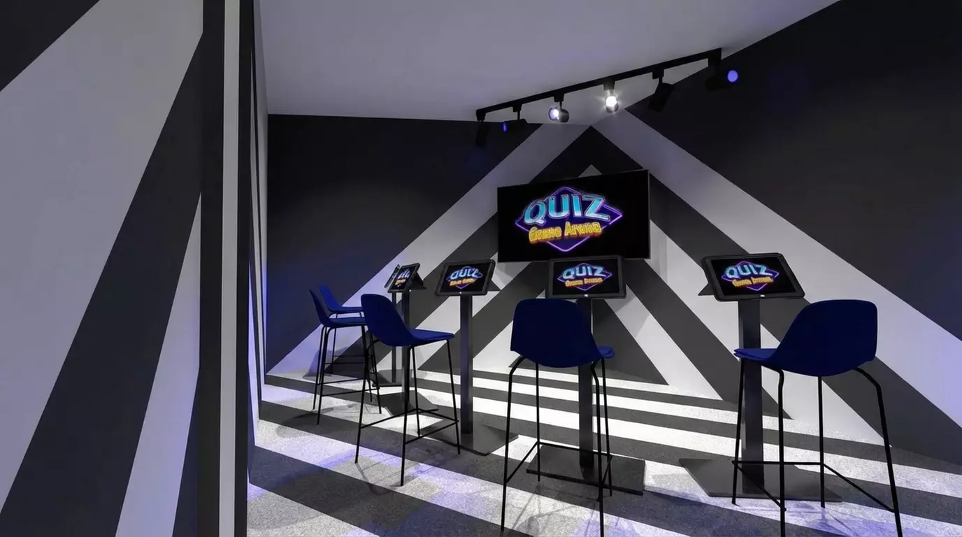 Interaktywny teleturniej dla grupy 4- lub 6-osobowej w Quiz Game Arena