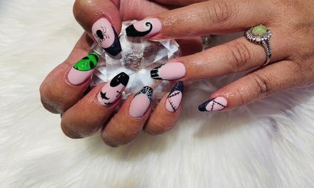 One Basic Acrylic Full Set or One T.A.P Gel Full Set  - Nails Nest