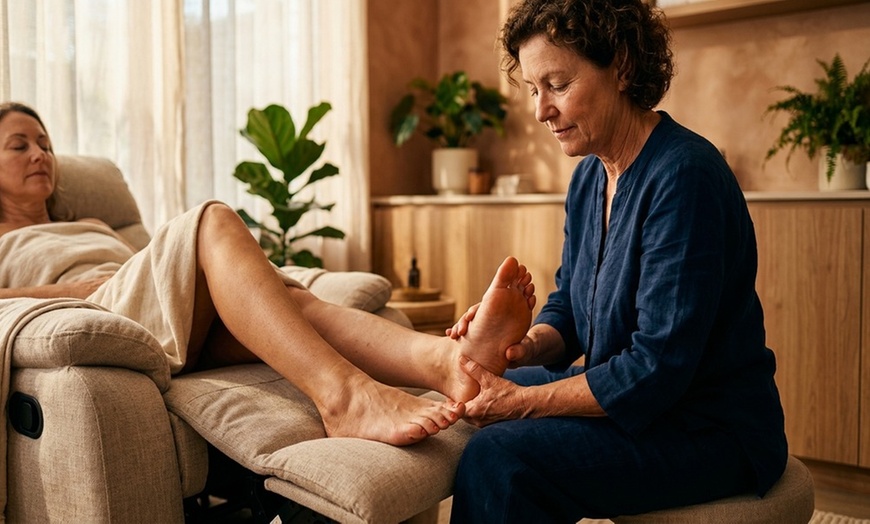 Image 7: Relaxing Couples Massage with Essential Oils and Hot Pack