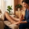 Image 7: Relaxing Couples Massage with Essential Oils and Hot Pack