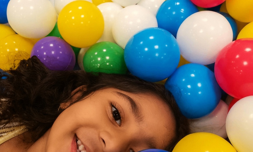 Image 8: Admission for One to Indoor Playground with Sandbox, Slides, and More
