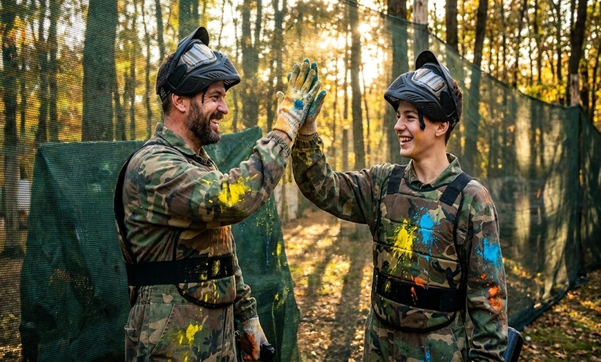 Image 3:  Paintball Park Admission with Gear Up to 93% Off