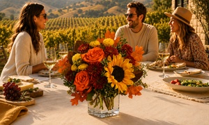 Great Discounts on All Fresh Flower Arrangements - No Restrictions!
