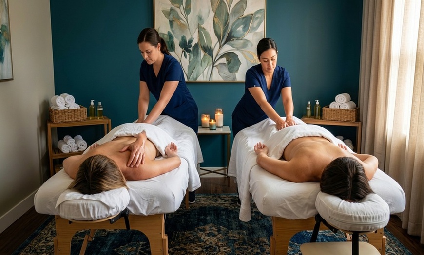 Image 7: 80-Minute FullBody & Foot Massage w/Hot Stones & Oils for One or Two