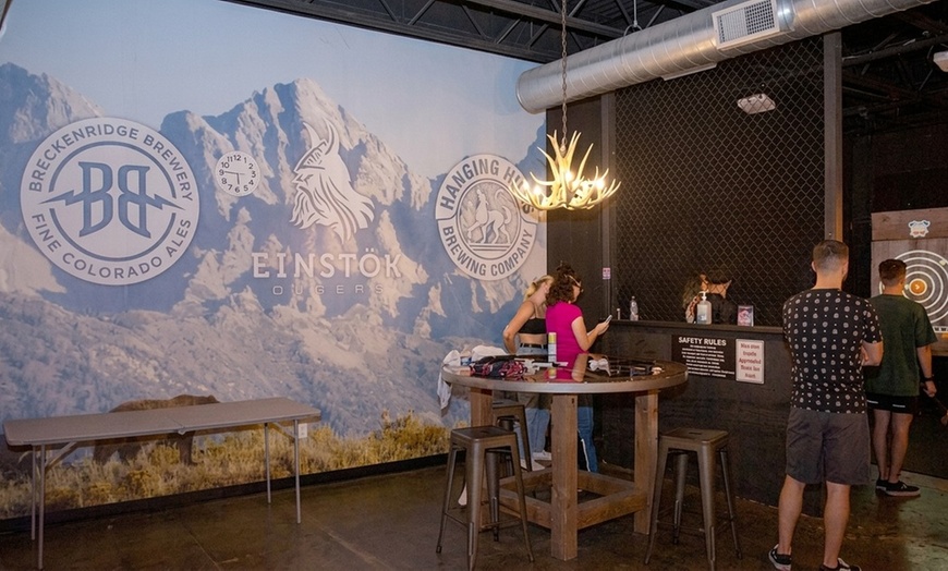 Image 3: Fun Axe Throwing at Montana Nights with Your Friends