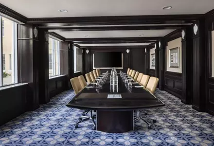 Business center and meeting rooms