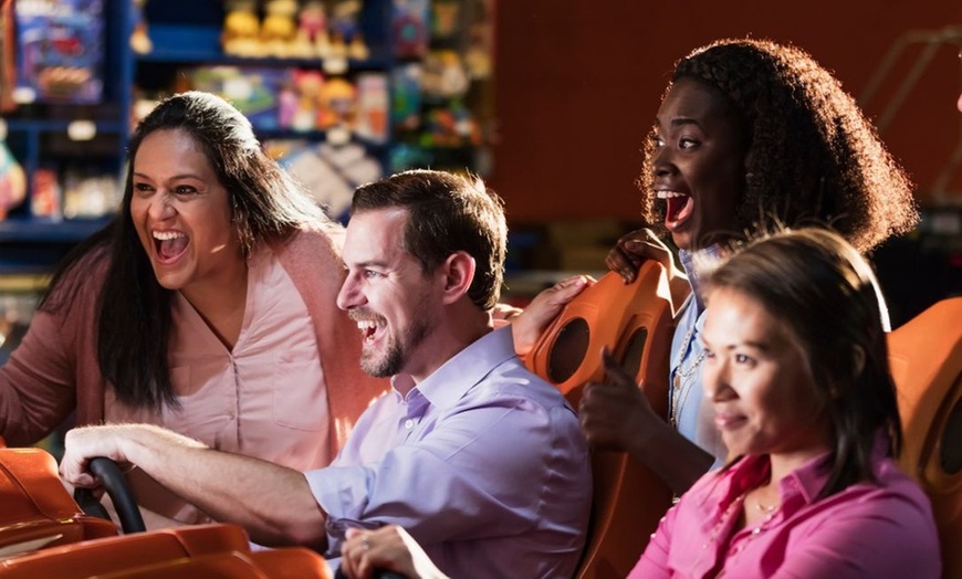 Image 2: High-Speed Electric Indoor Go-Karting for Family Fun & Thrilling Races
