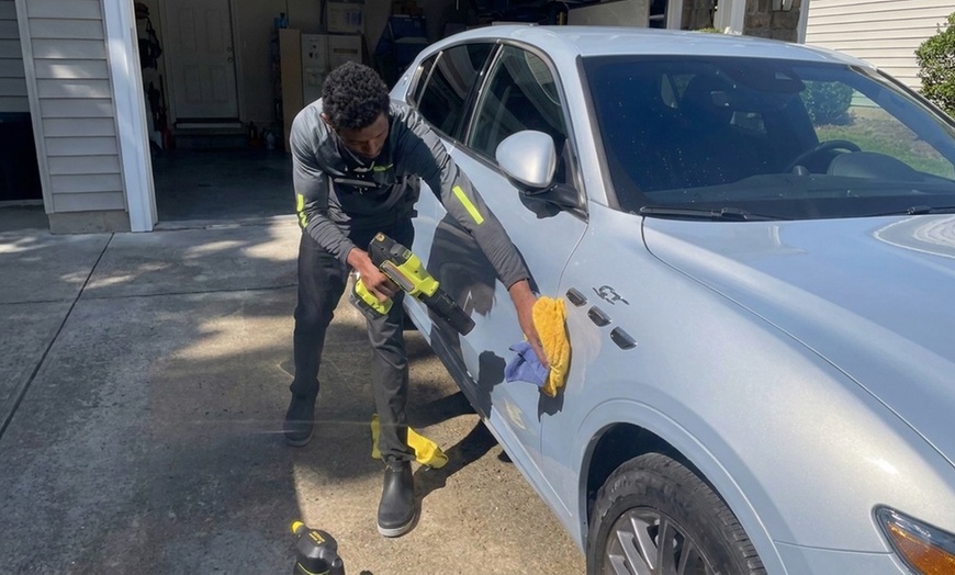 Image 2: Mobile Interior Car Detail: Vacuum & Disinfect