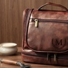 Image 5: Travel in Style With Personalized Vegan-Friendly Leather Toiletry Bag (Up to 85% Off)
