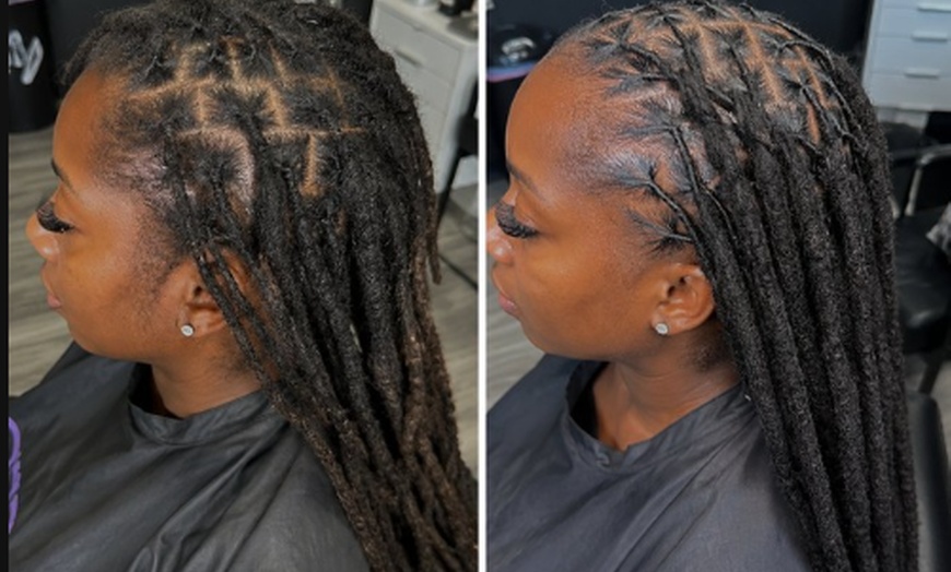 Image 8: Dreadlock Services: Starter, Maintenance, and Styles