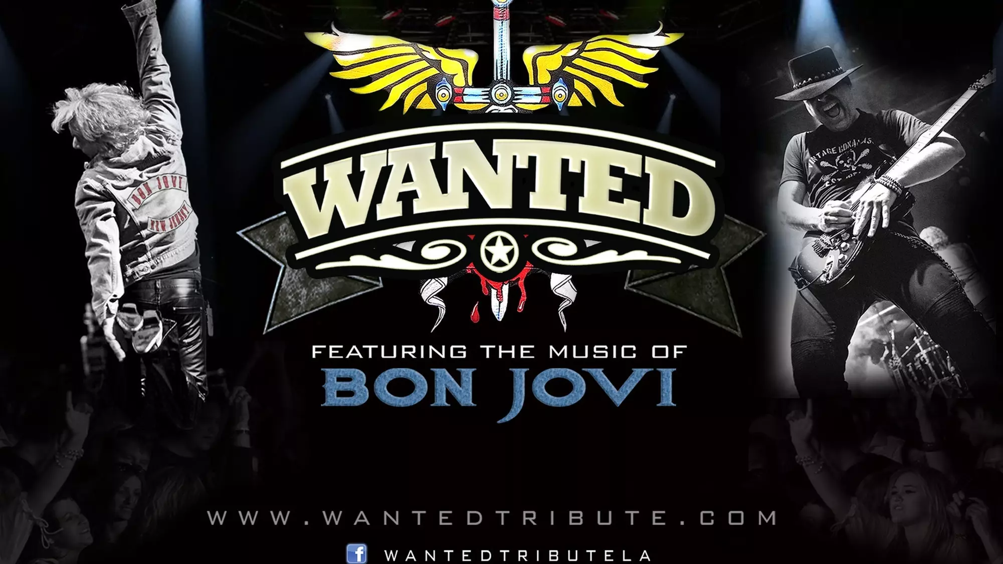 Wanted - the Ultimate Tribute To Bon Jovi on February 21 at 7 PM