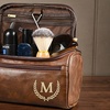 Image 3: Travel in Style With Personalized Vegan-Friendly Leather Toiletry Bag (Up to 85% Off)