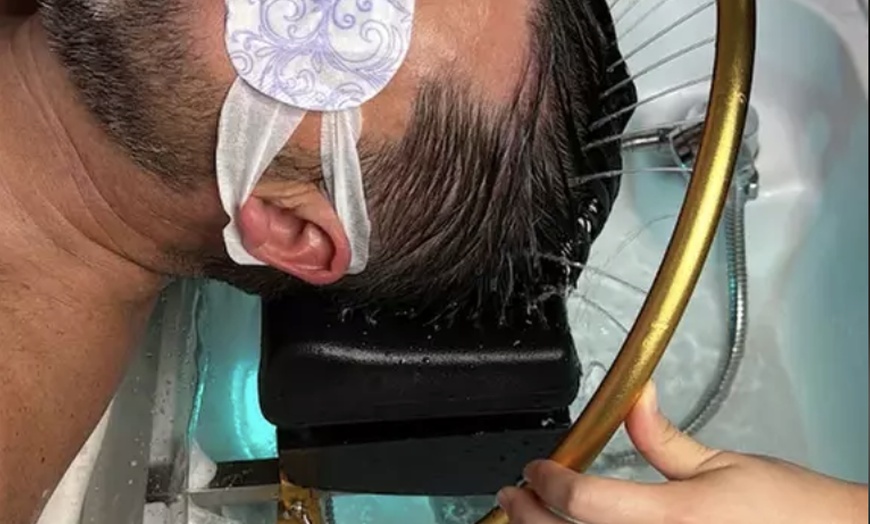 Image 8: Lux Head Spa for 1 or 2 w/Massage on Scalp & Upper-Body + Hot Stones