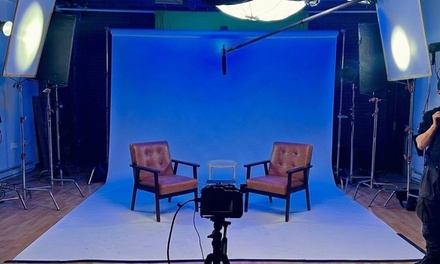8-hour Sound Stage and White Cyc Rental - Red Line Studios