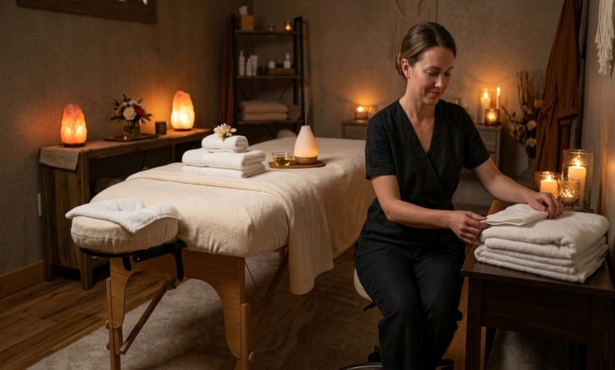 Image 2: Melt Away Stress Solo or With Your Partner with Luxury Body Massage