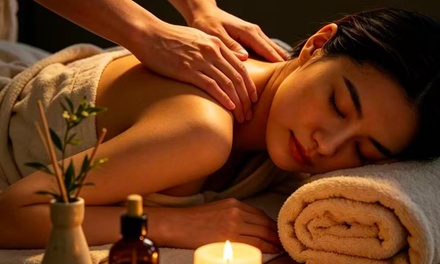 60-Minutes Combo Massage Package (30Mins Back+30Mins Foot with Hot Stone Treatment) - YaShu Massage