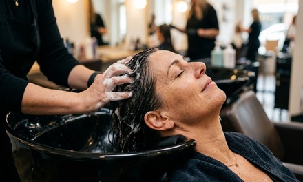 60-Minute Classic Hair & Scalp Spa Package-  includes deep cleansing, hair wash, neck & shoulder massage with fumigation - Acupressure Foot MASSAGE