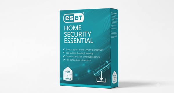 ESET Home Security Essential 1-Year License - 2026 Edition