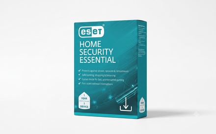 ESET Home Security Essential Antivirus 2025 1 Device 1 Year - ESET Home Security Essential 2026