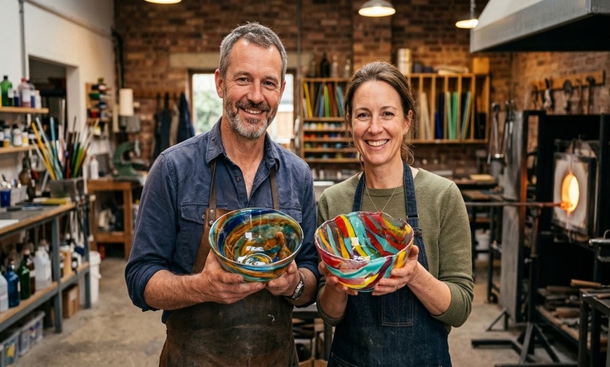 Image 2: Learn Glass Blowing on the Torch with Introductory Classes for 1 or 2