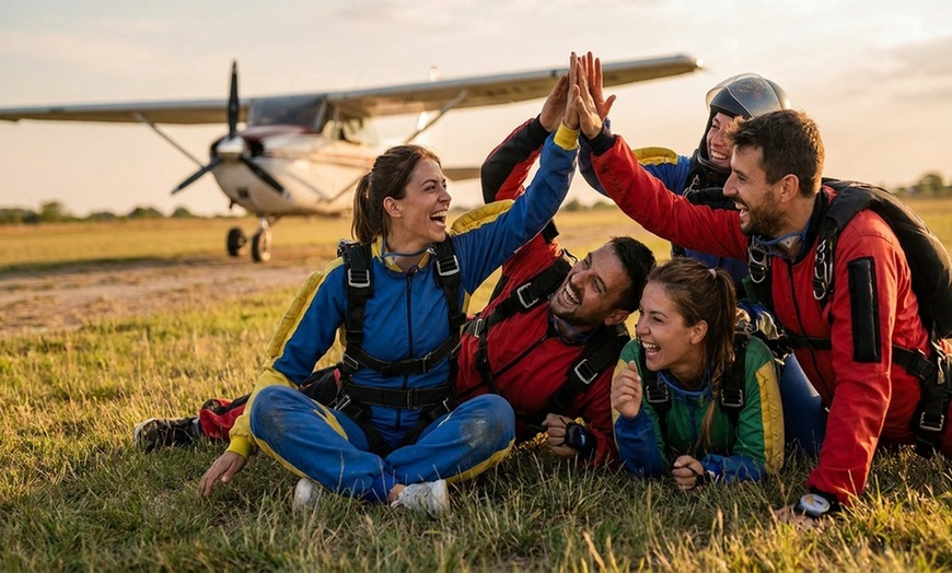 Image 2: Tandem Skydiving Jump – Scenic Homestead Views 